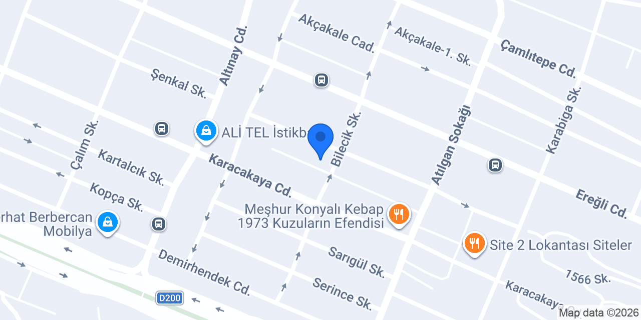 Ankara Mobilya Tamir Ustası - Siteler konumu