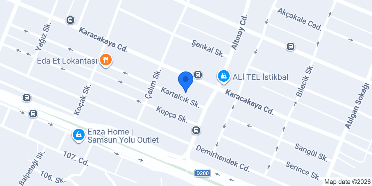 Kinderbett Bebek Odaları konumu