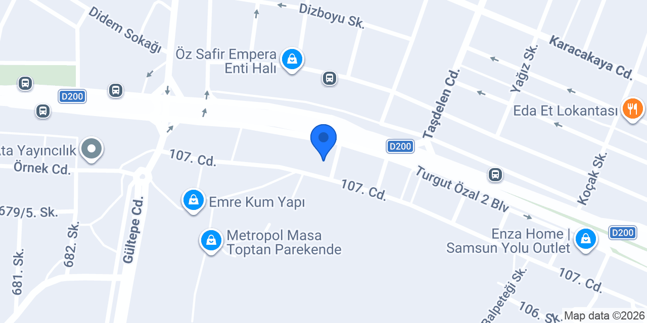 ND YAPI İNŞAAT MALZEMELERİ konumu