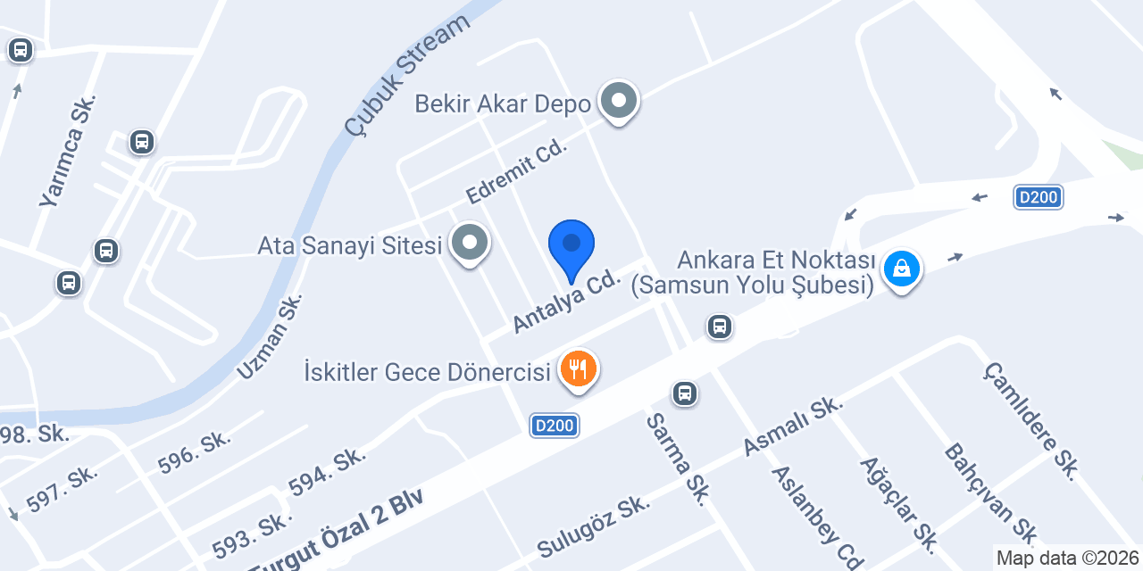 Temiz İş plaka konumu