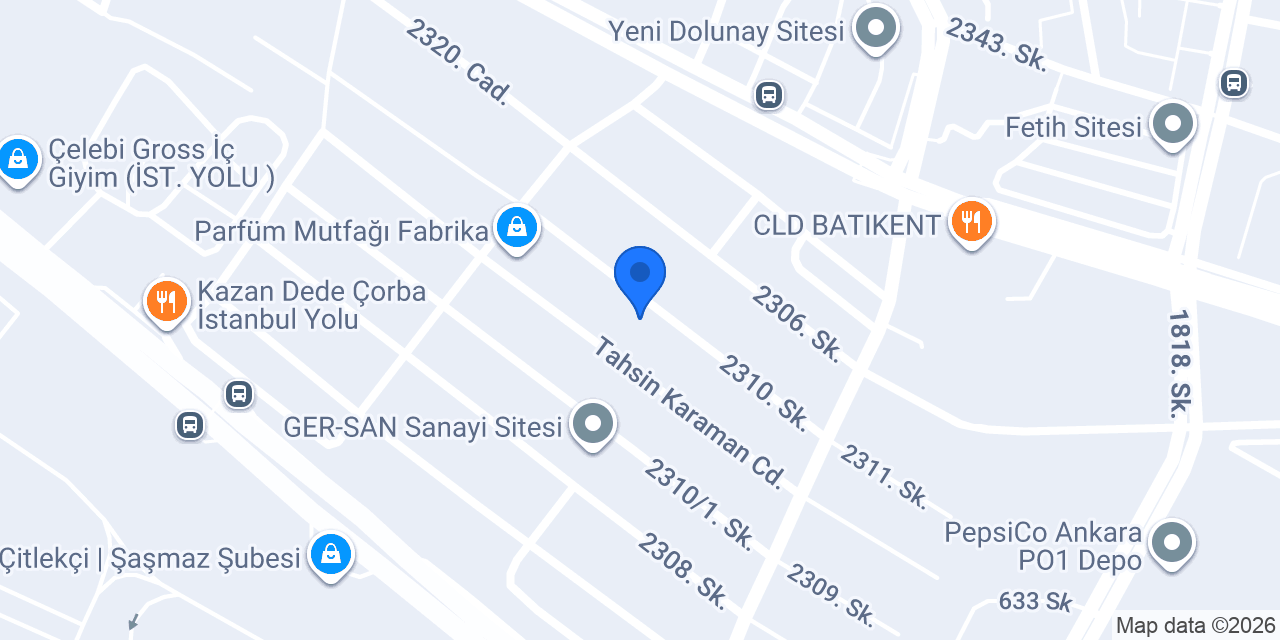 ÖZHAZAL LAVAŞ ANKARA konumu