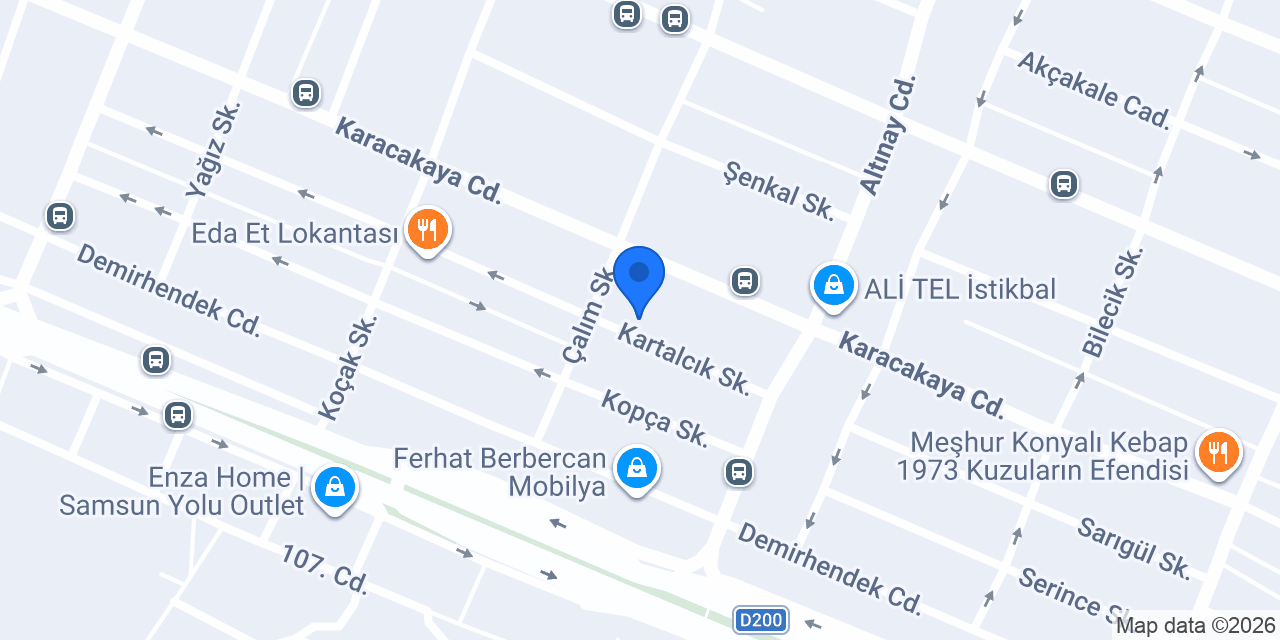 Gençse Mobilya konumu