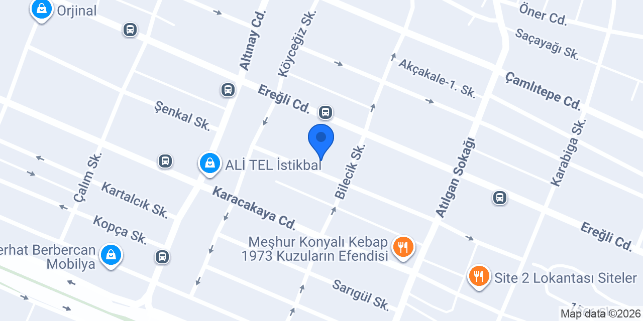 Börte Ahşap Metal İnsaat Tic. Ltd. Şti. konumu
