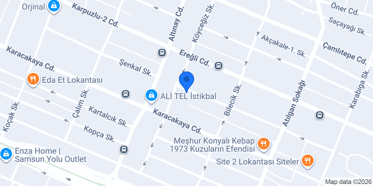 Esenler Mobilya konumu