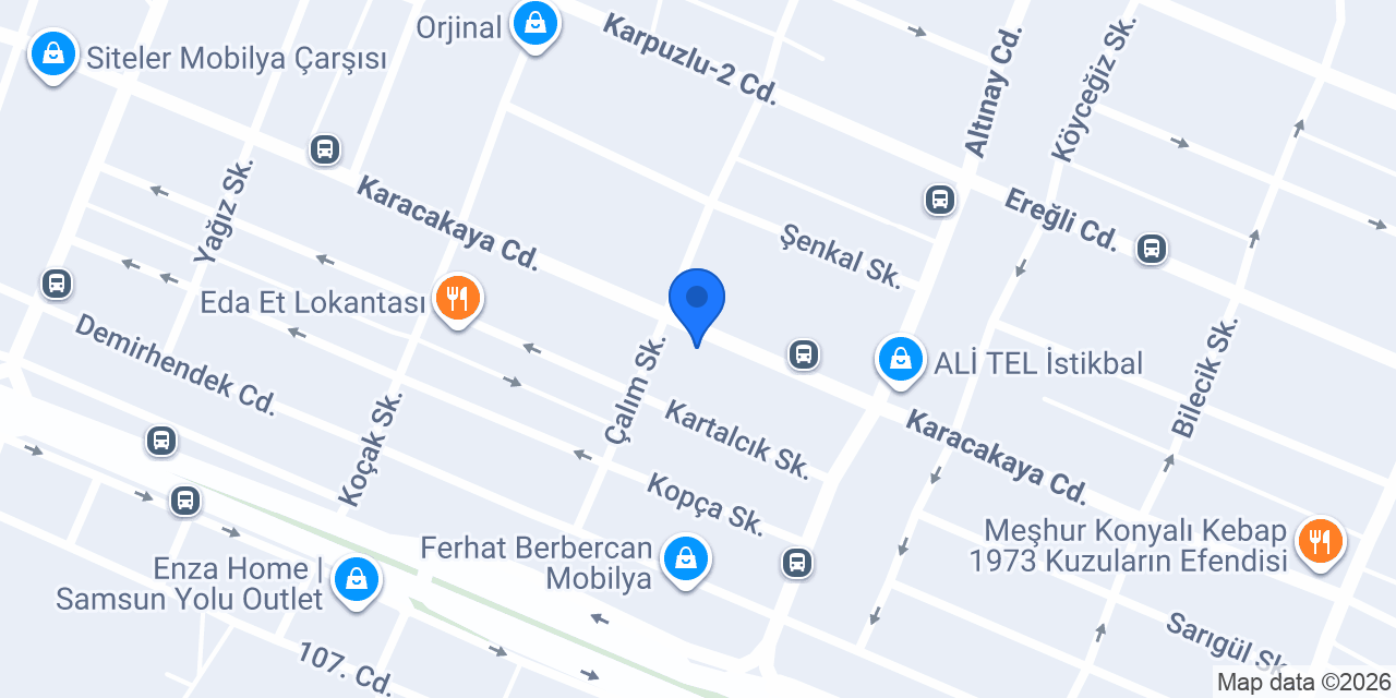 Zebrano Siteler Ankara konumu
