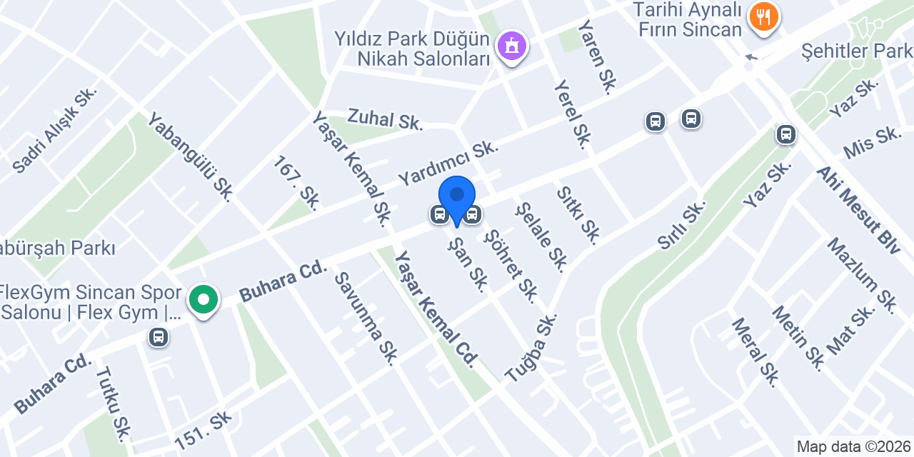 Sincan Mobilya İmac Barış Mobilya konumu