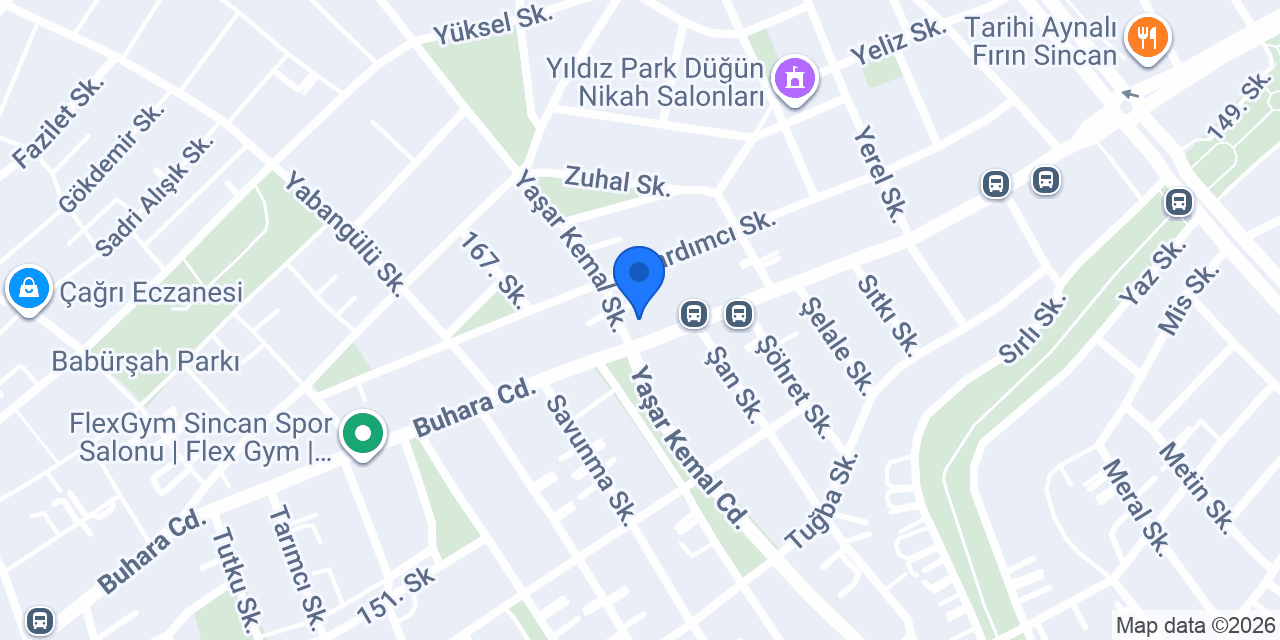 Sincan çekici konumu