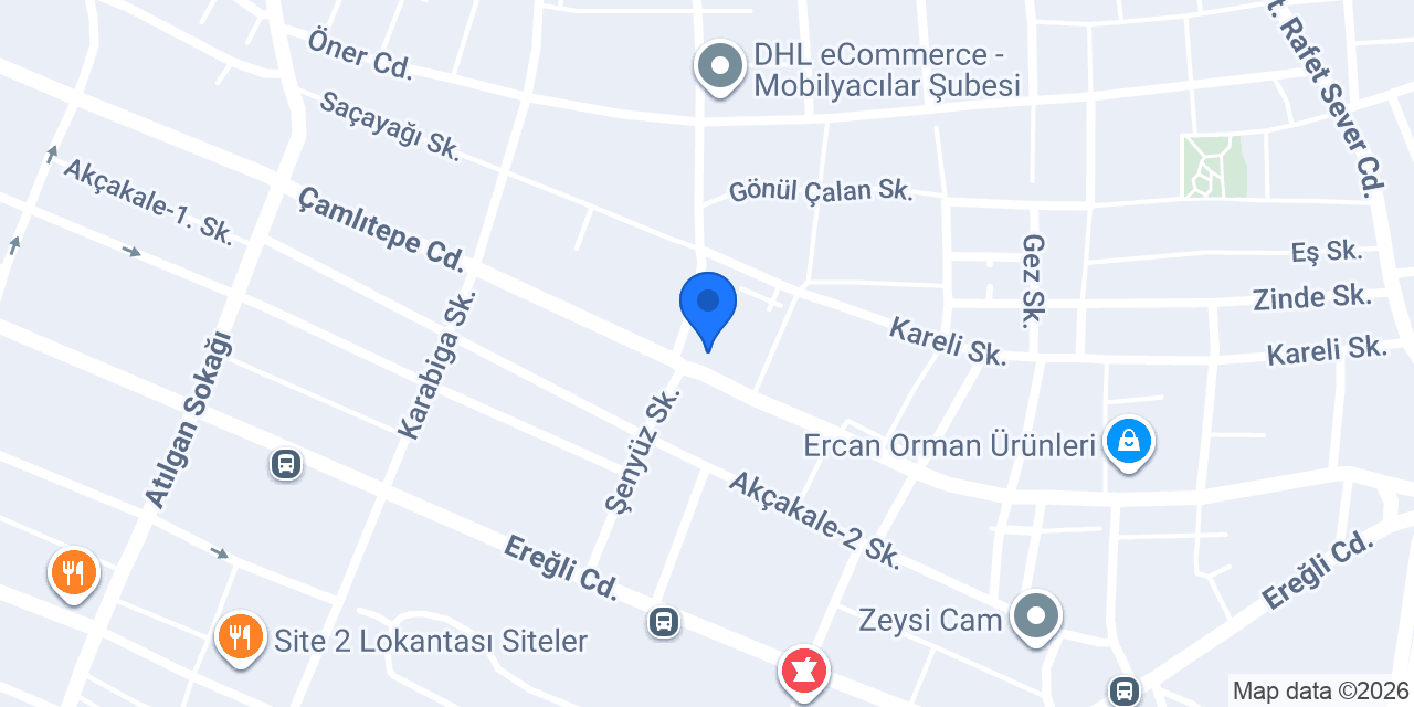 Aydar Orman Ürünleri konumu