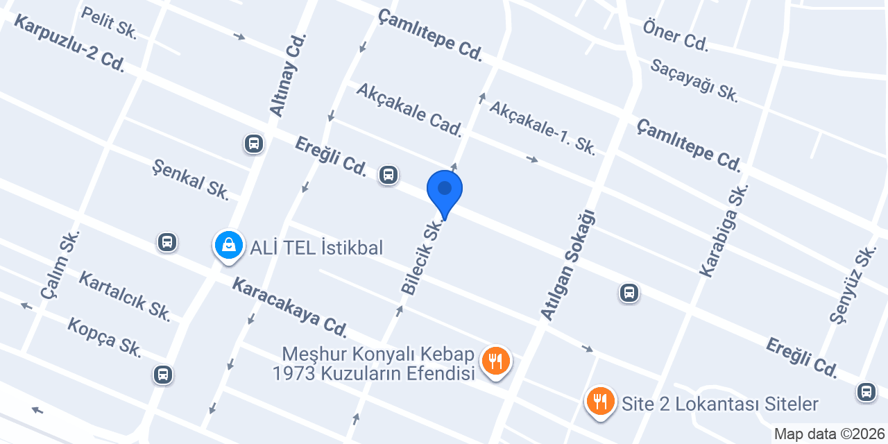 Akbank 2.siteler Şubesi konumu