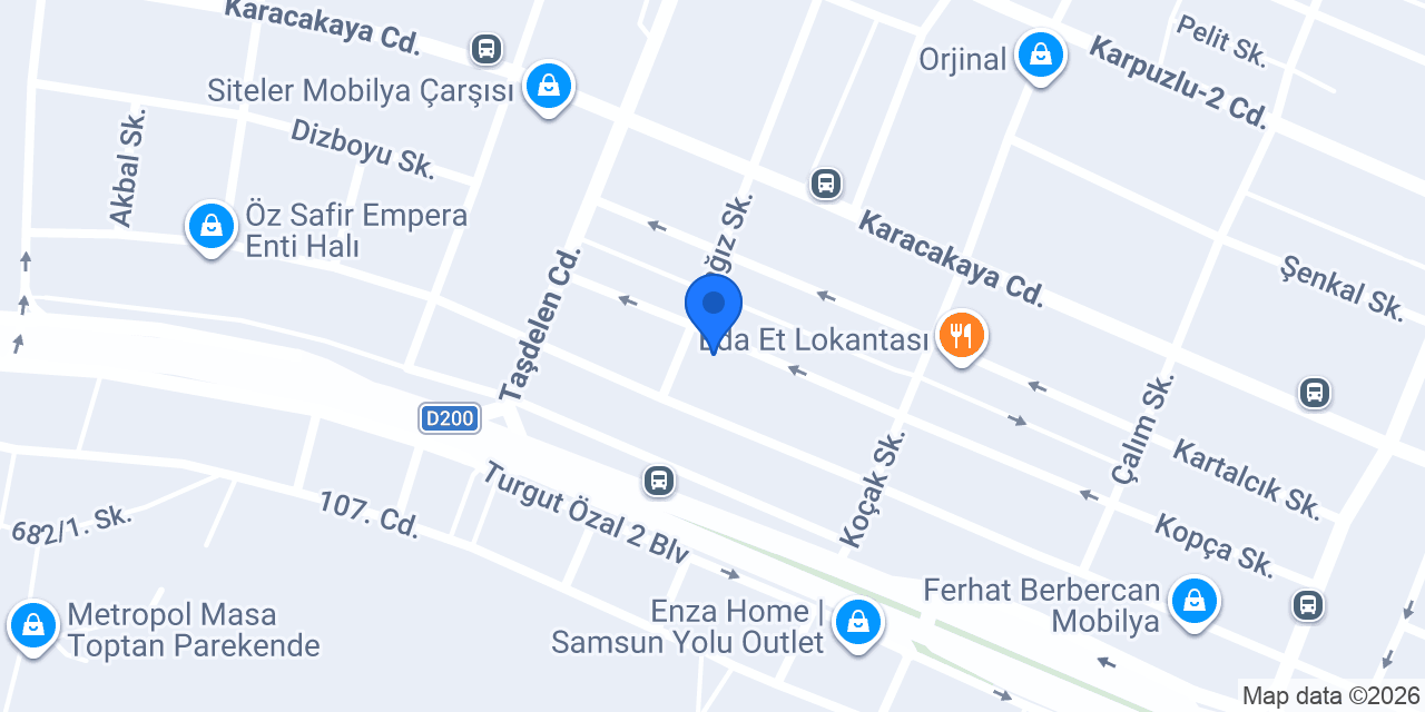 La Perla Koltuk Tasarım konumu