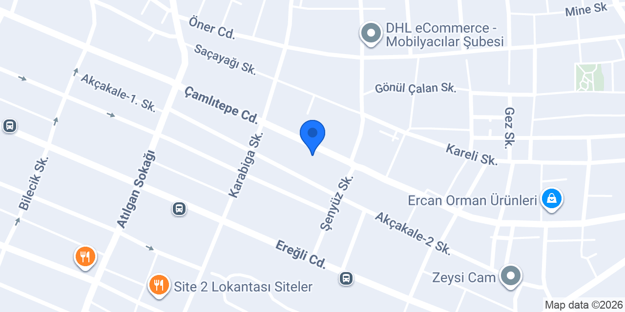 ARVİA DİZAYN konumu