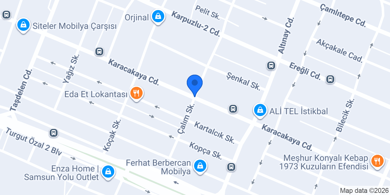 Gölcük Mobilya konumu