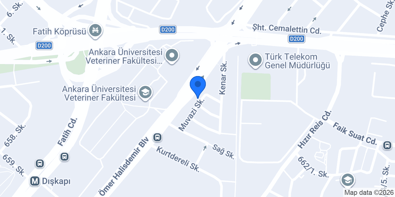 75.Yıl Özel Eğitim Merkezi Dışkapı Şubesi konumu