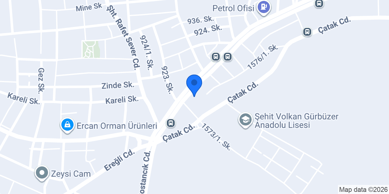 Yılmaz Mobilya Emlak konumu