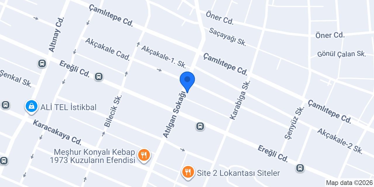 Site Oto Lastik konumu