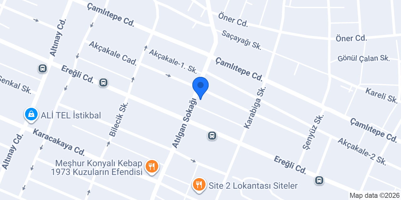 Can Erkek Kuaförü konumu