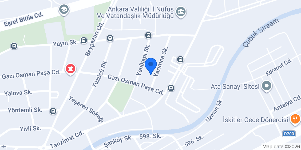 Elektrikçi Murat Usta konumu