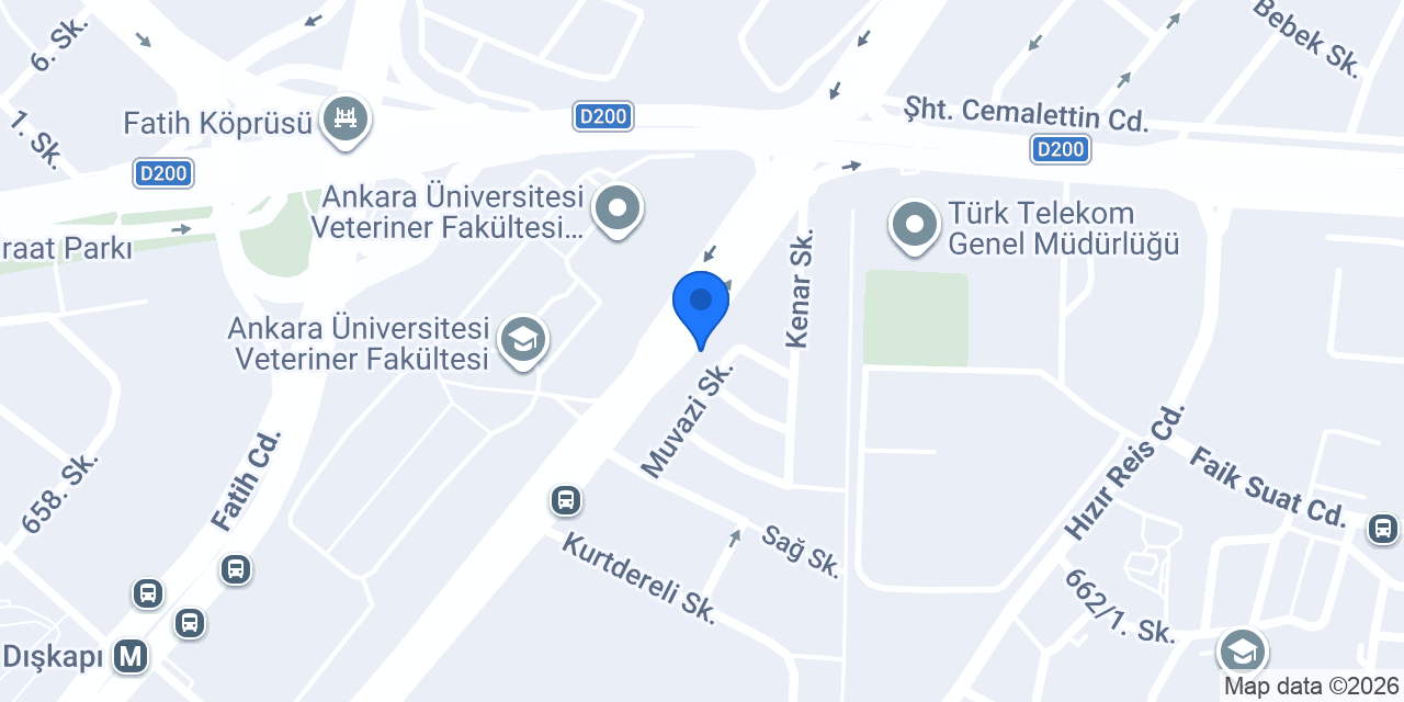 AA İşitme Cihazları Dışkapı Şubesi konumu