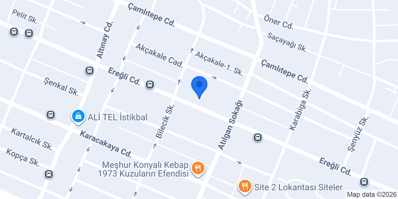 Kılıçer Mobilya konumu