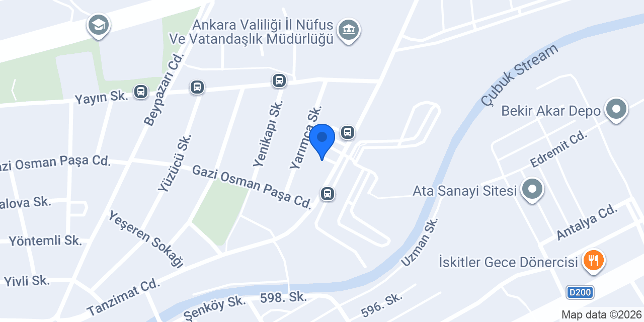 Ayhan Tüzel Medikal konumu