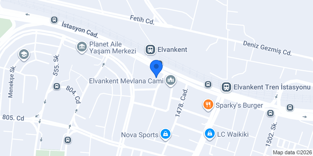Elvankent Aile Sağlığı Merkez konumu