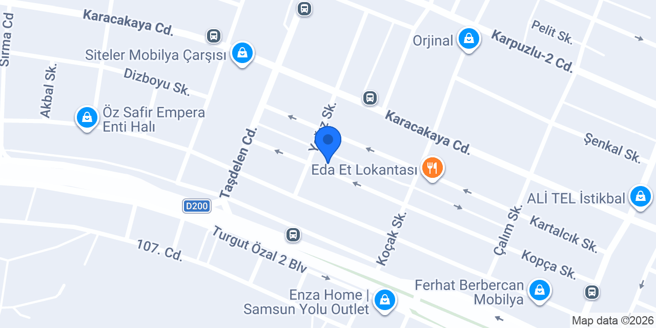 Zeybek Mobilya konumu