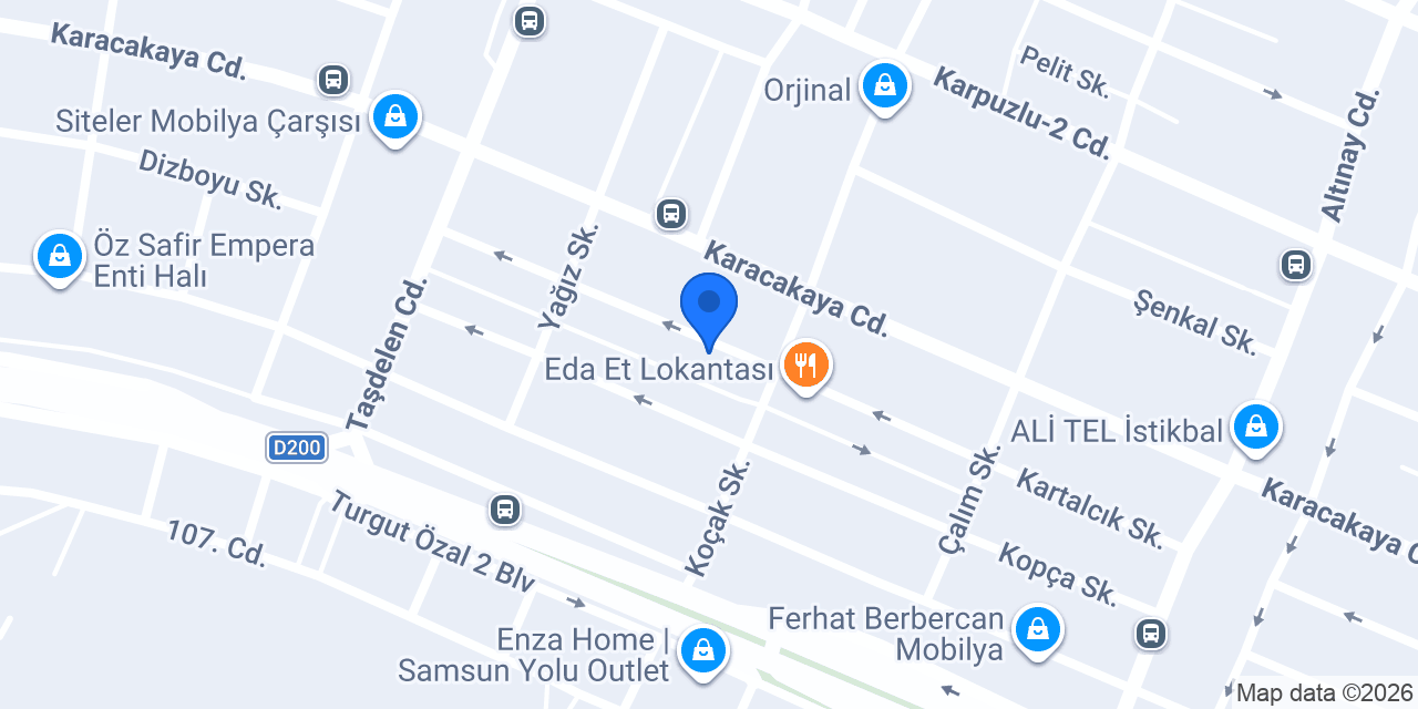 Bbutik Mobilya Ankara konumu