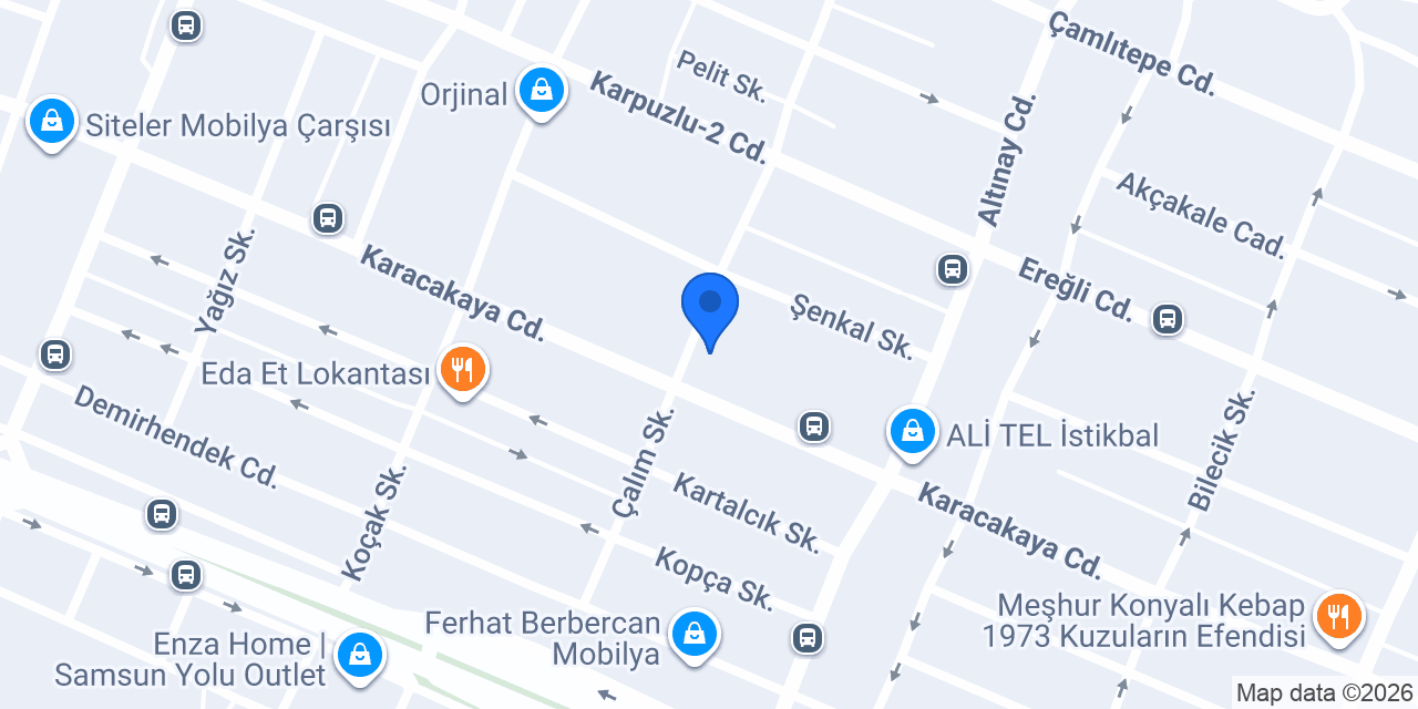 Voga Mobilya konumu