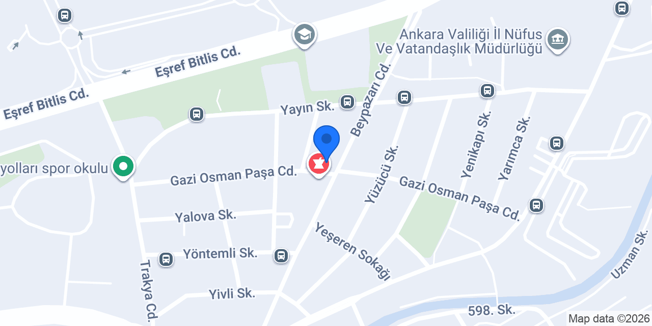 Hukukçular Evi Ankara konumu