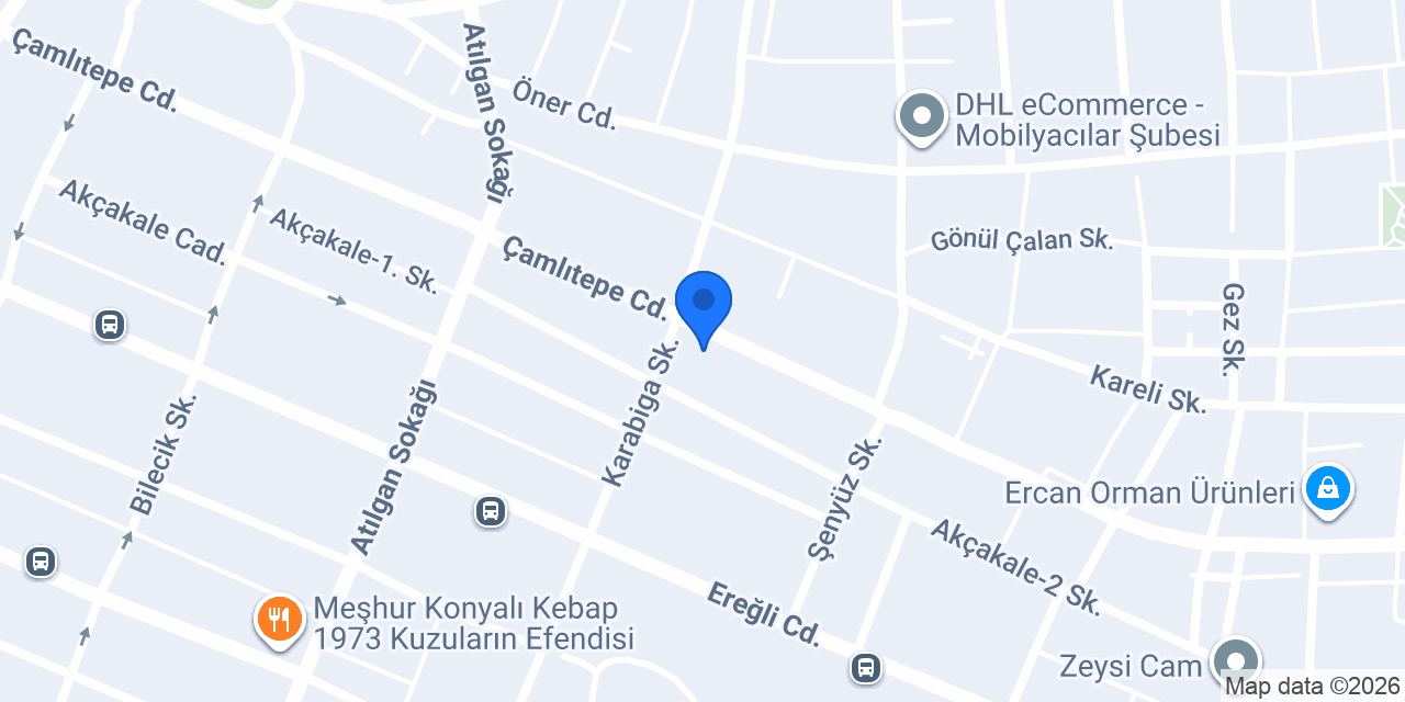 ÜNAL MOBİLYA DEKORASYON konumu