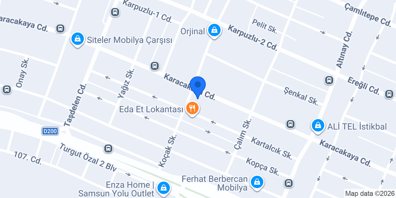 Yataş Siteler Karacakaya konumu