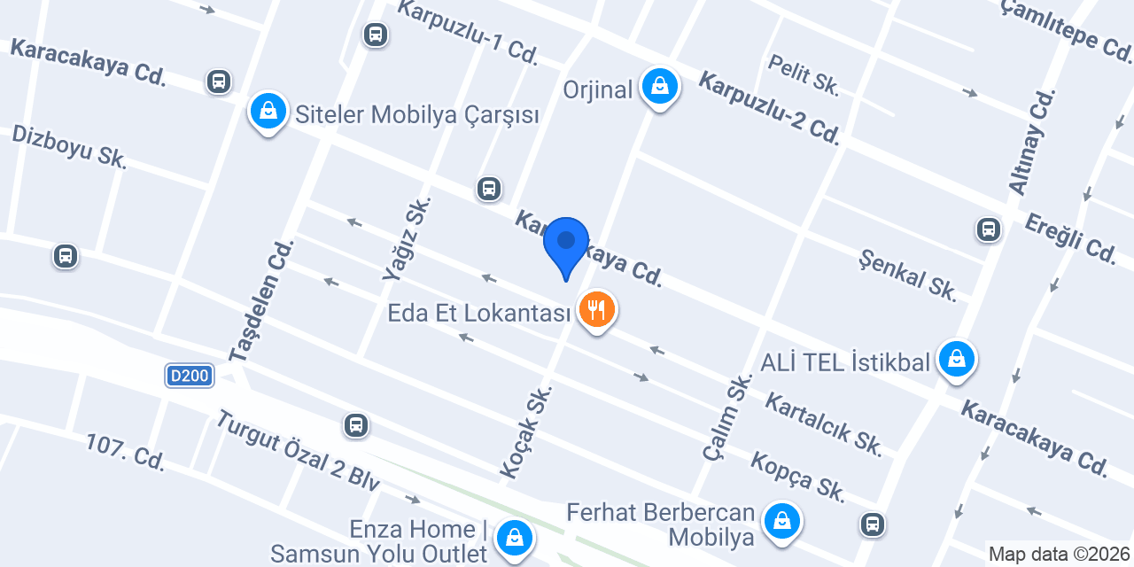 Müslüm Usta Meşhur Baklava konumu