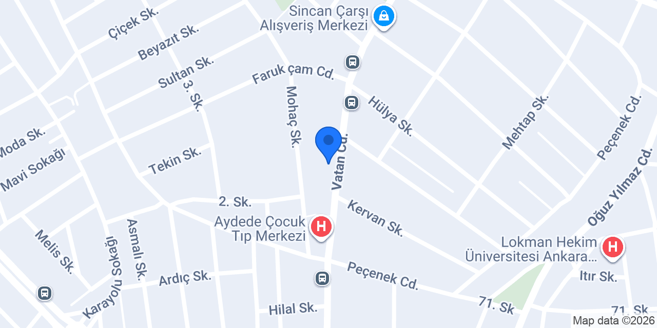 Dent Sin Diş Polikliniği konumu