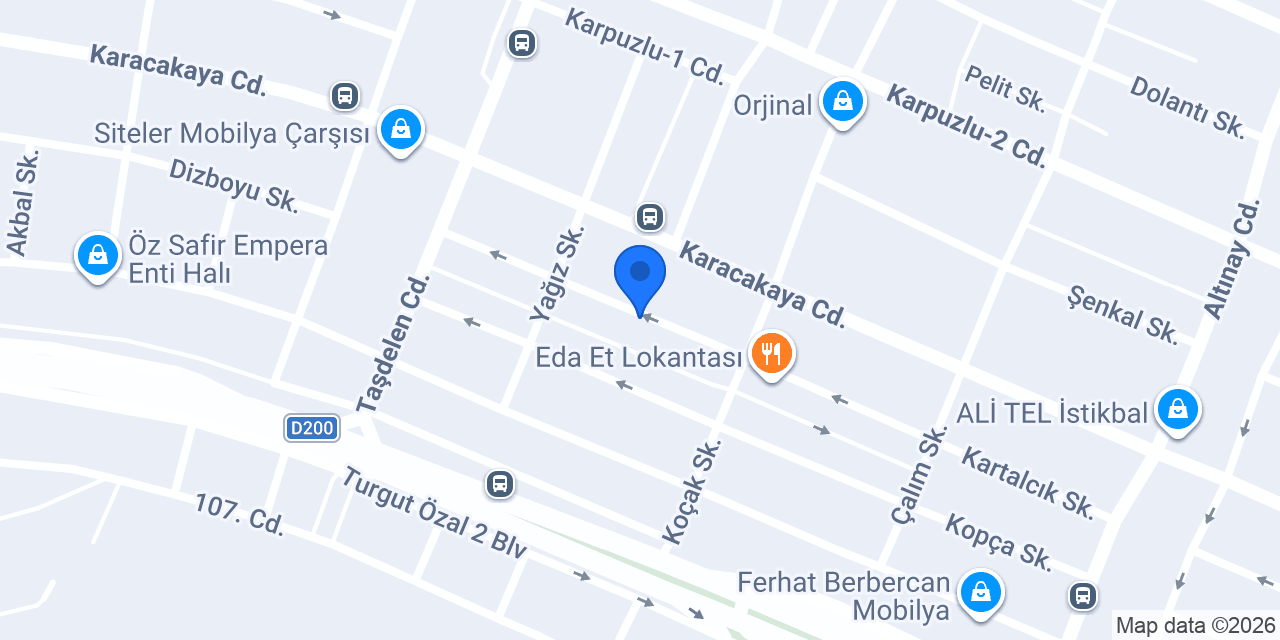 Titi Çocuk Mobilya konumu