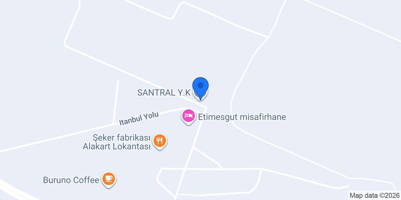 SANTRAL Y.K konumu