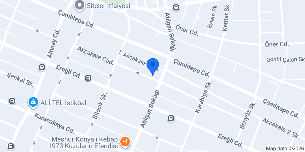 Atelier Qzens konumu
