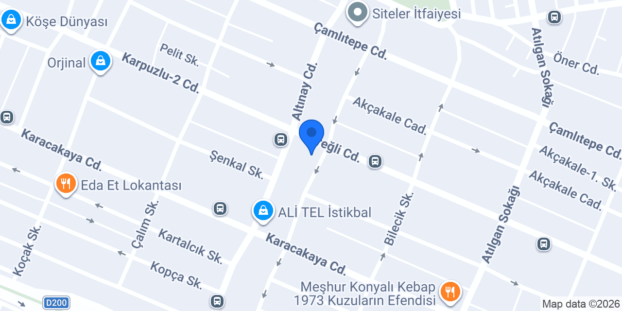 Şahin akustik konumu