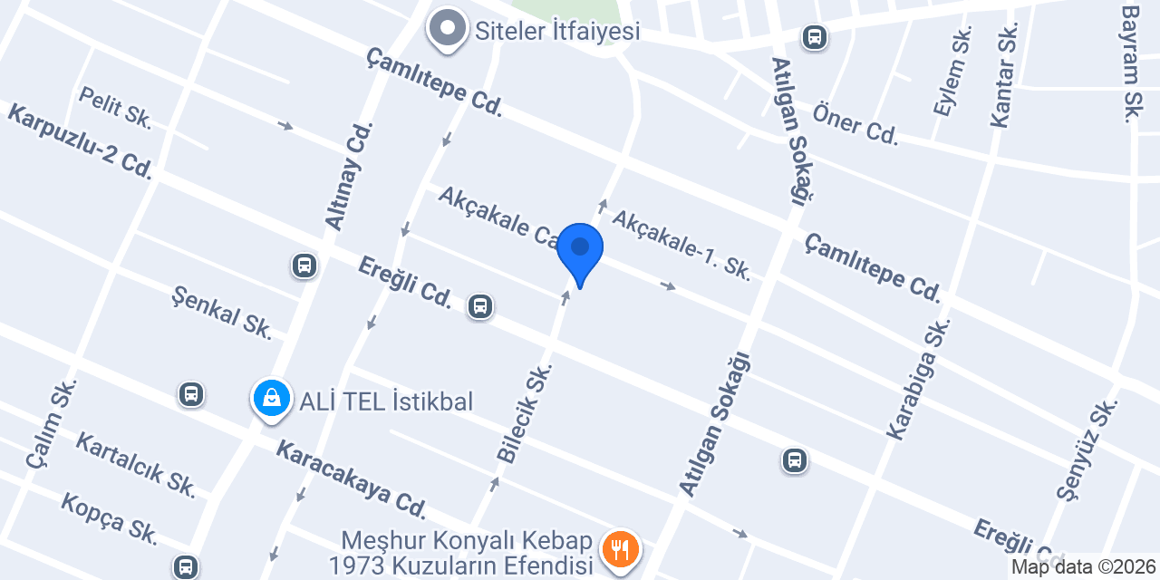 Şahinler Sandalye konumu