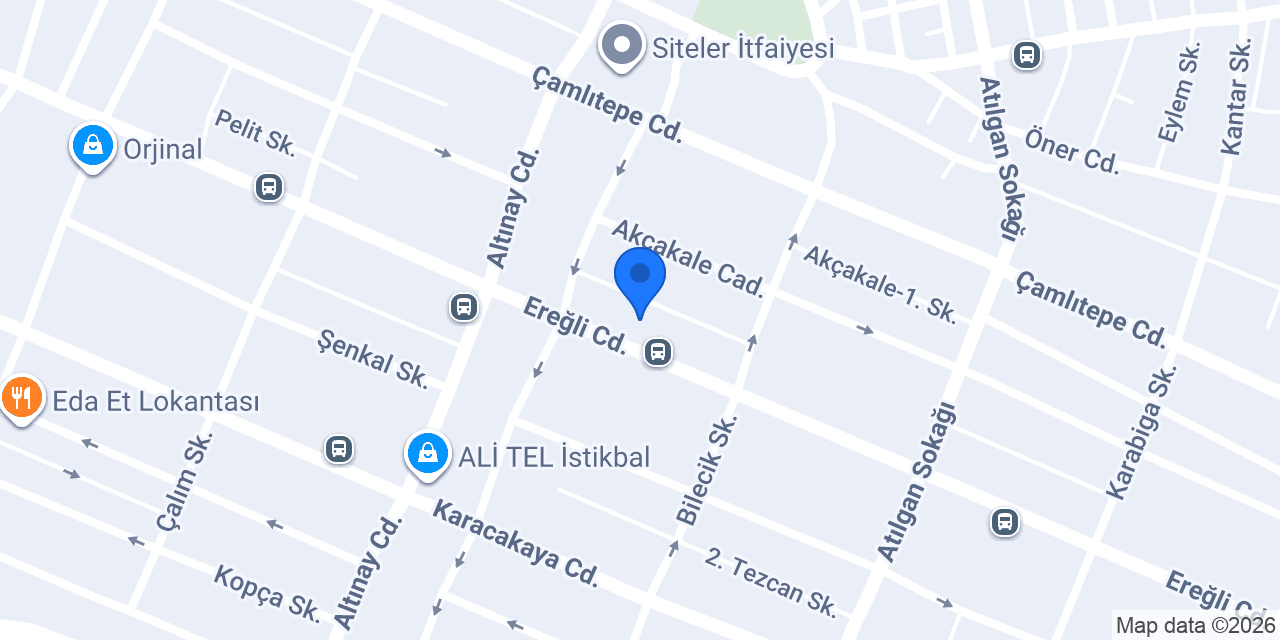 Atak Hırdavat konumu