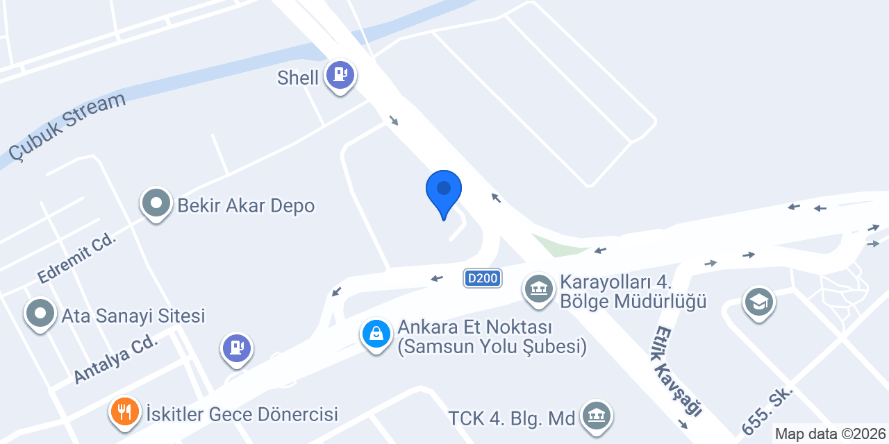 ANKARA KADASTRO MÜDÜRLÜĞÜ konumu