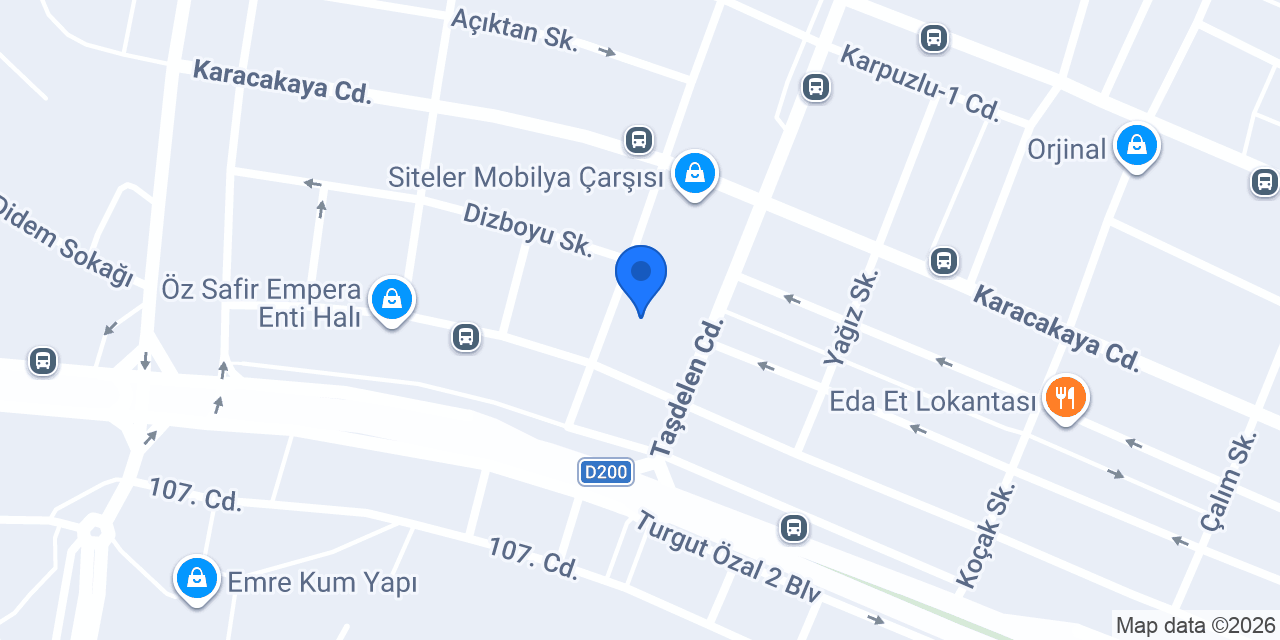 Kartal Mobilya ve Dekorasyon konumu