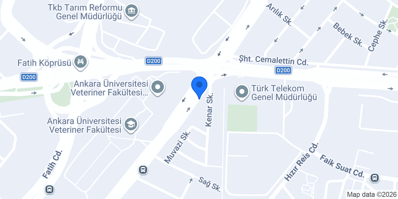 ANKARA VETERİNER MALZEME DEPOSU konumu