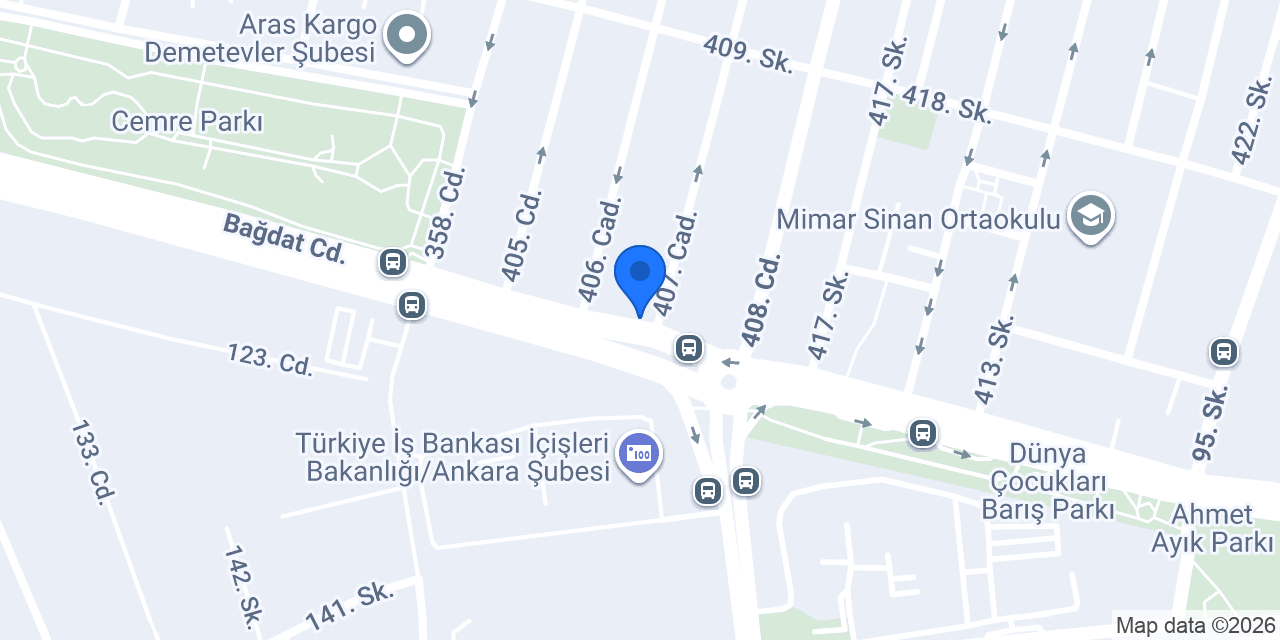 Özgür Erkek Kuaförü konumu