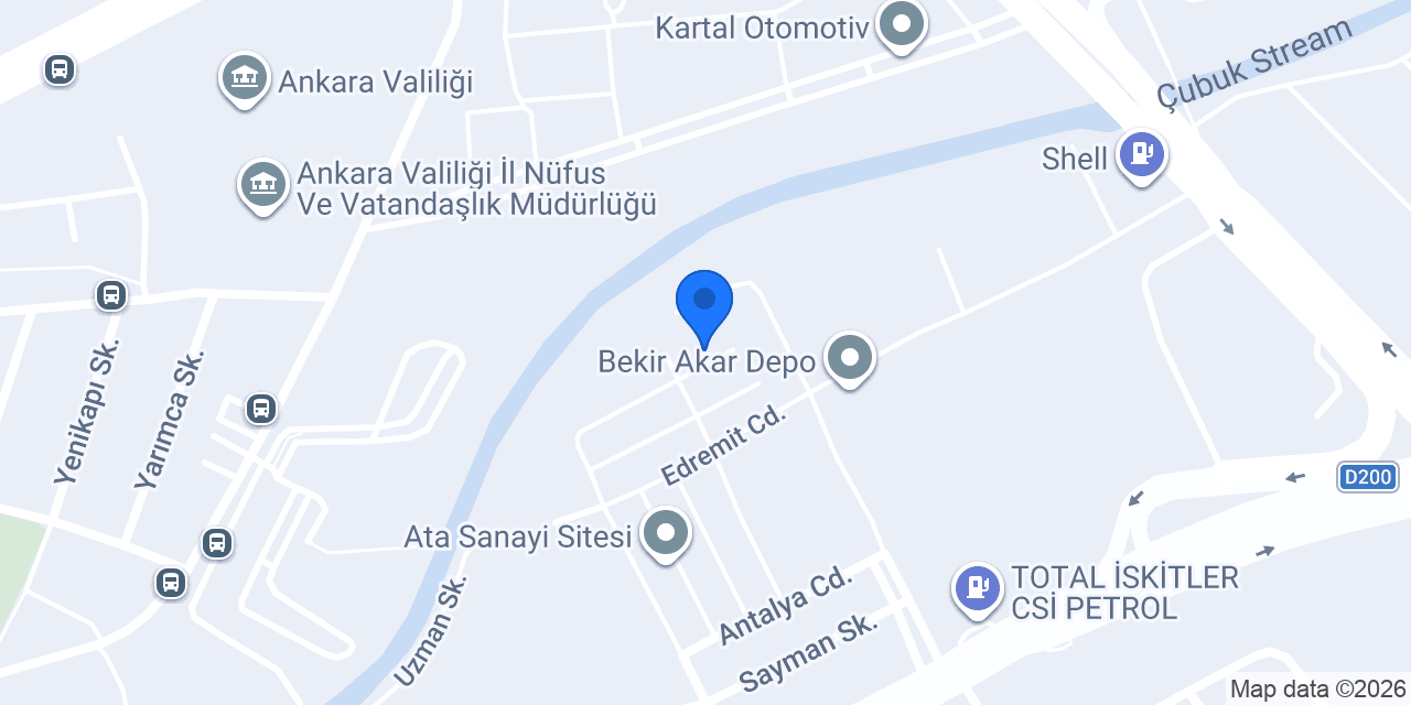 MAS TASARIM PEYZAJ konumu