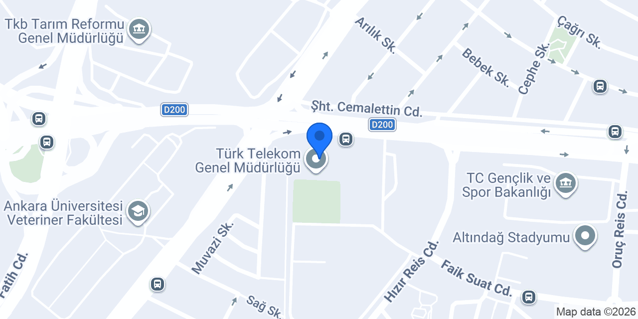 Telekomünikasyon Müzesi konumu