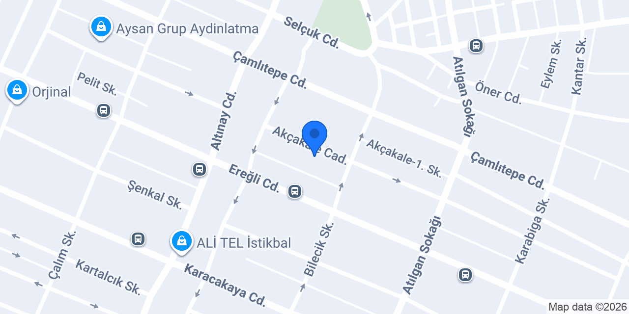 Engin Bobinaj Yetkili Servis konumu