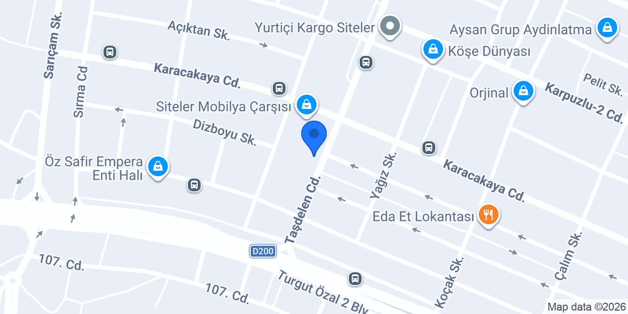 Meşhur Köfteci Gökhan Usta konumu