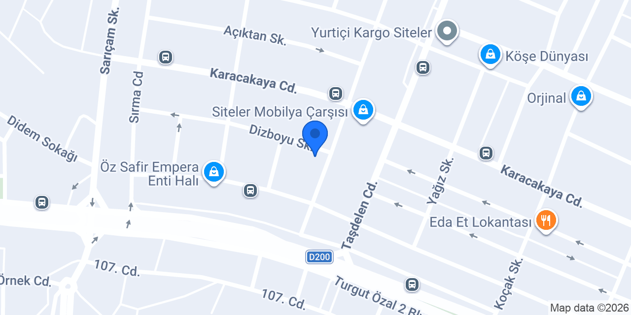 BERK MOBİLYA TASARIM konumu