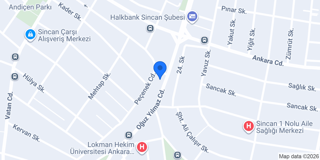 Tez Yapı Dekorasyon konumu