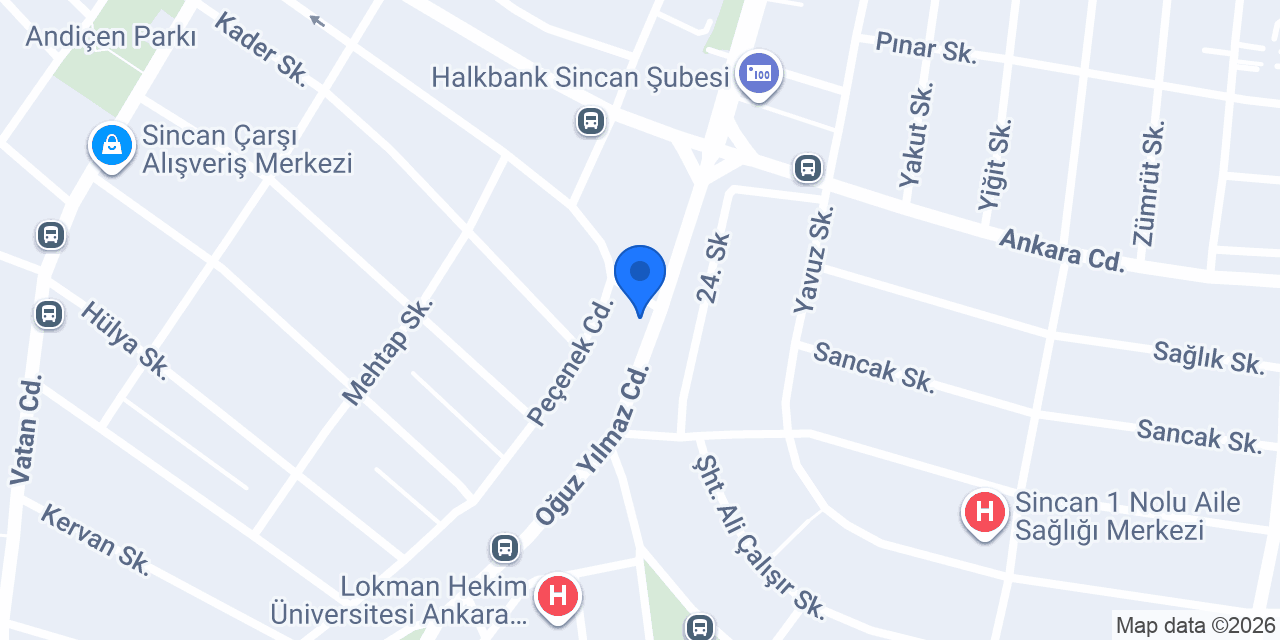 Özvatan Ticaret konumu